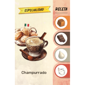CARTAS COFFEE RUSH CHAMPURRADO 